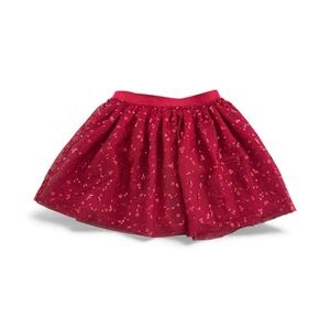 NEW NWT Sfera sequin tutu red skirt size 6 7